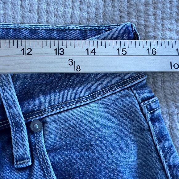 Hudson Jeans Womens 10 Straight Leg Mid Rise Stretch Denim Blue Stretch - Picture 16 of 16